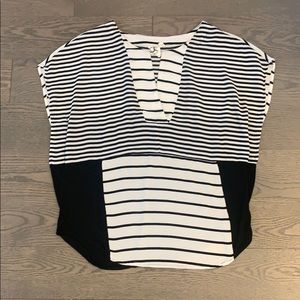 Anthropologie “One September” colorblock top